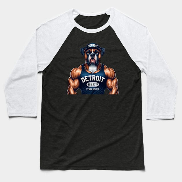 Detroit Gym Baseball T-Shirt by Americansports